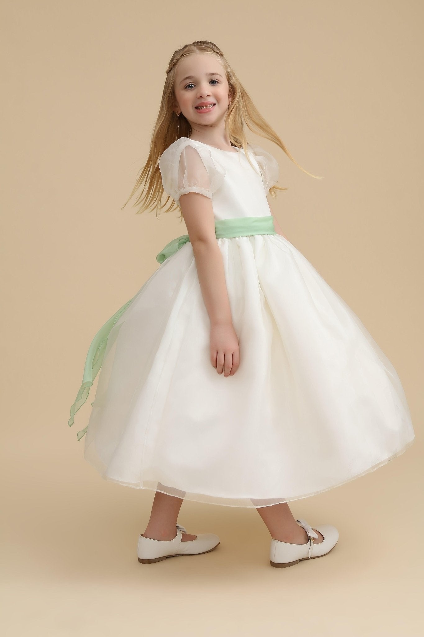 Vestido Organza Bufante - Ateliê Maria Cereja