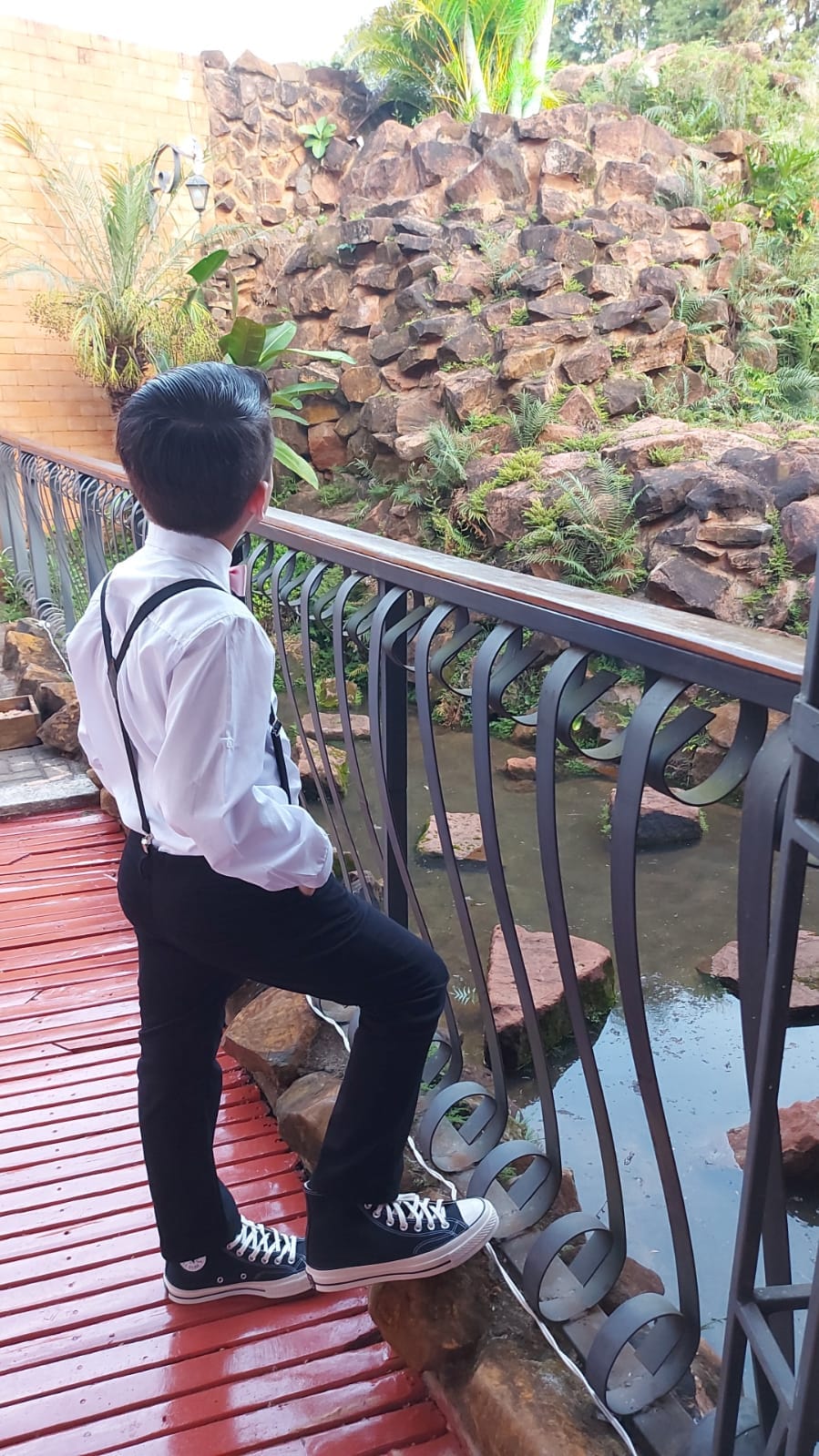 Traje Suspensórios (Aluguel)